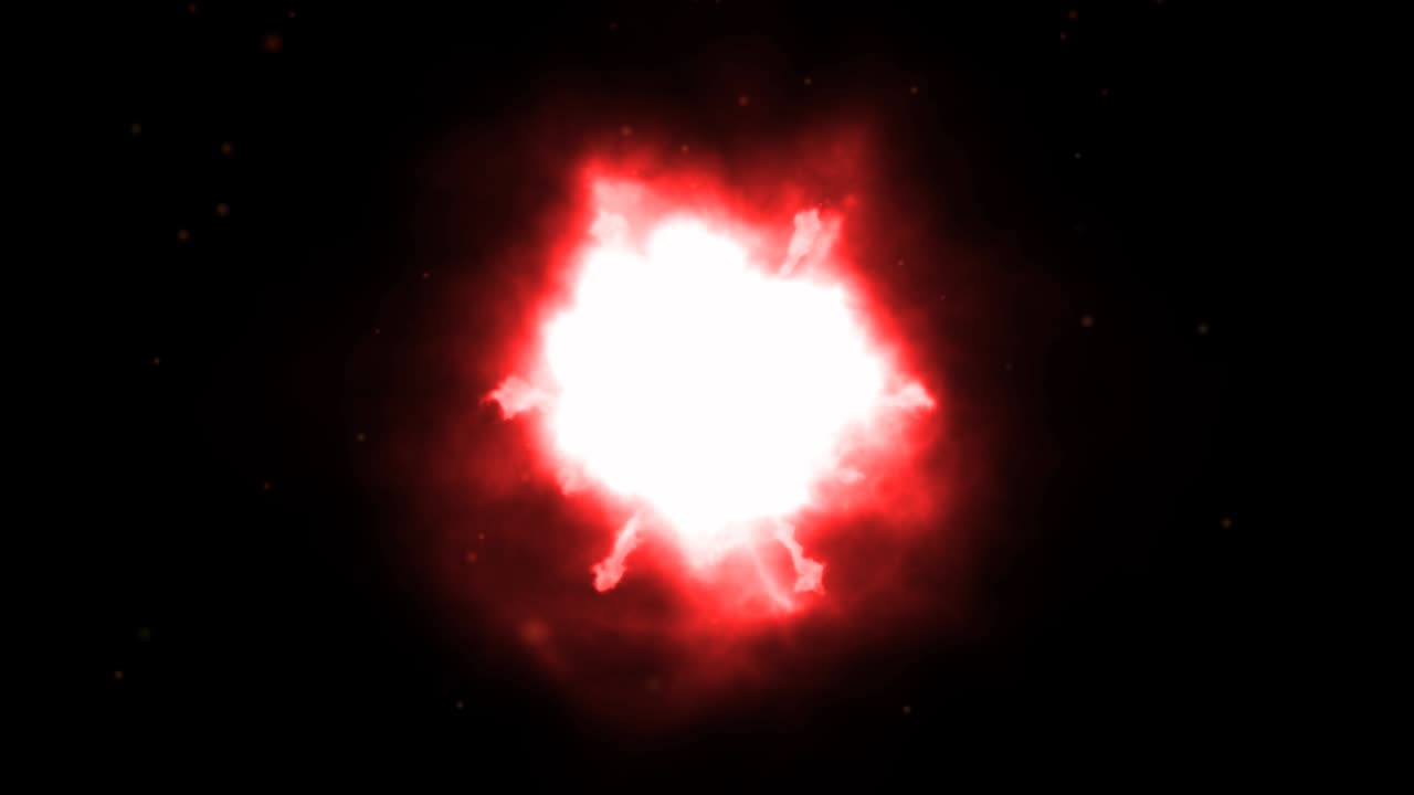 abstracto poderosa energía de llama roja sobrecarga y cambio a poder infinito