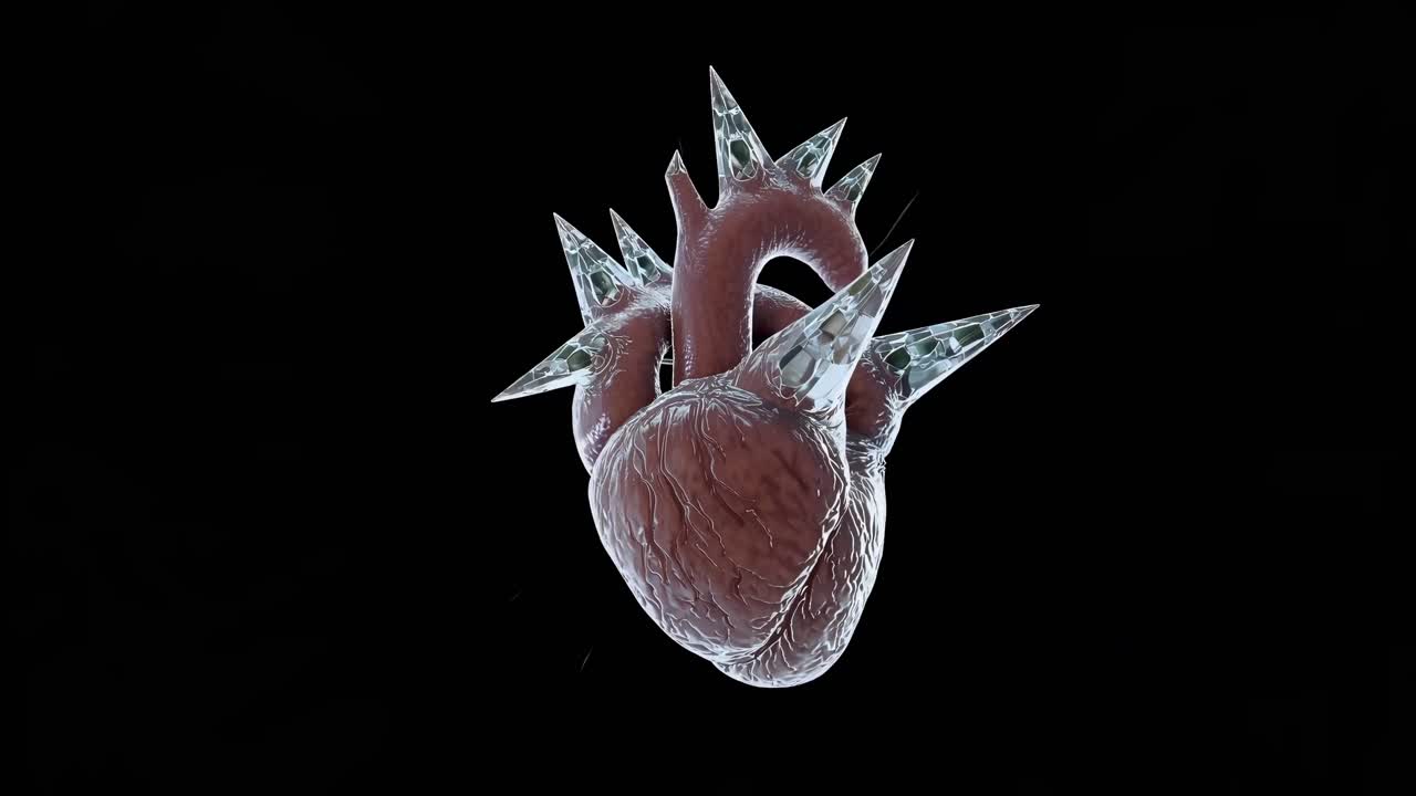 Spiked Heart Illustration