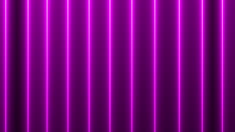 neon lights glowing futuristic trendy bright purple color seamless neon light line technology motion background.