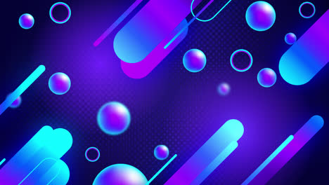 abstract neon geometric background