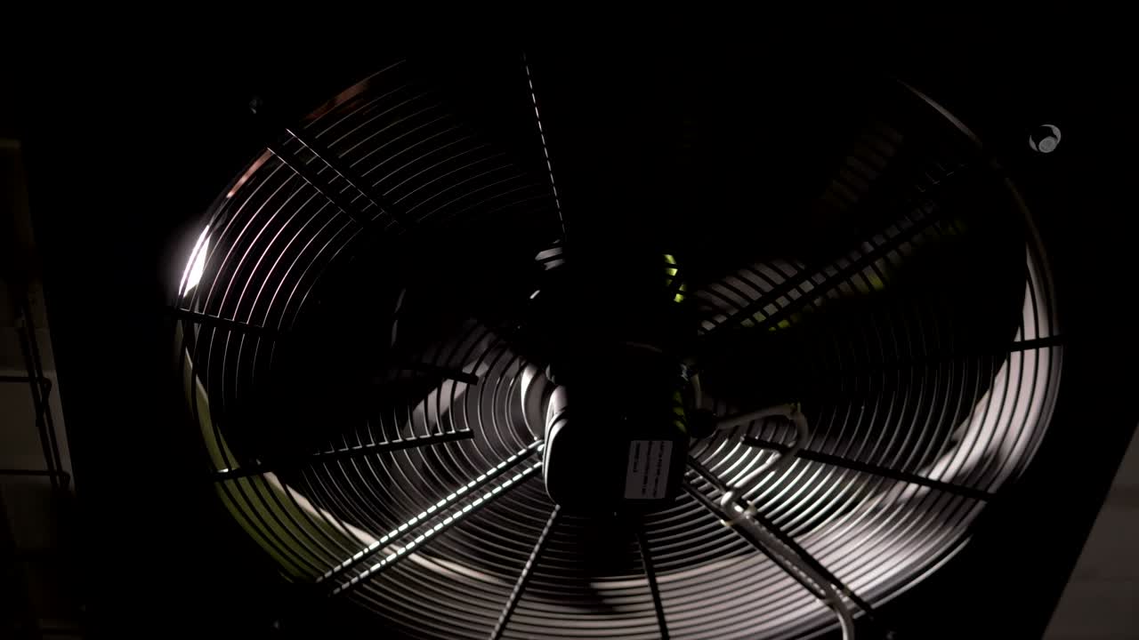 어 속의 환기 시스템 셀의 영상