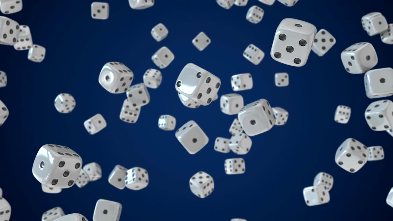 bucle de caída de dados sin costuras