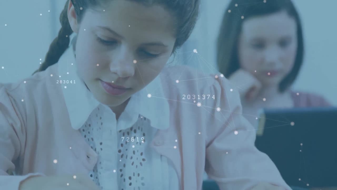 교실에서 학교 학생들에 대한 연결 네트워크의 활성화