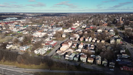 Zona-Residencial-De-Syracuse,-Nueva-York---Votantes-Del-Norte-Del-Estado