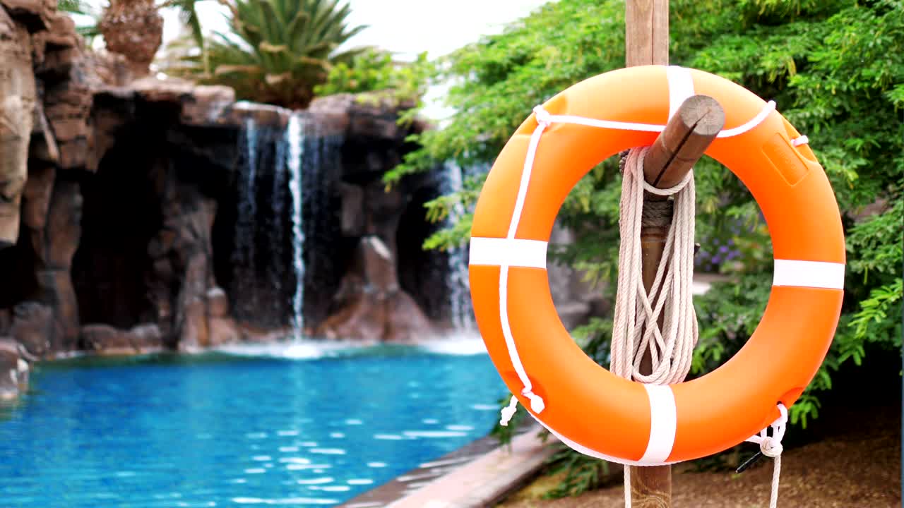 열대 휴양지에서 4k 느린 모션 60fps