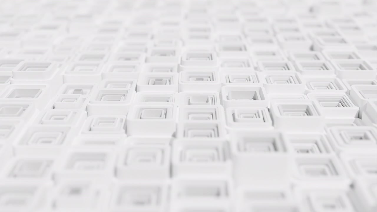 Abstract Geometric Pattern of Nested Squares