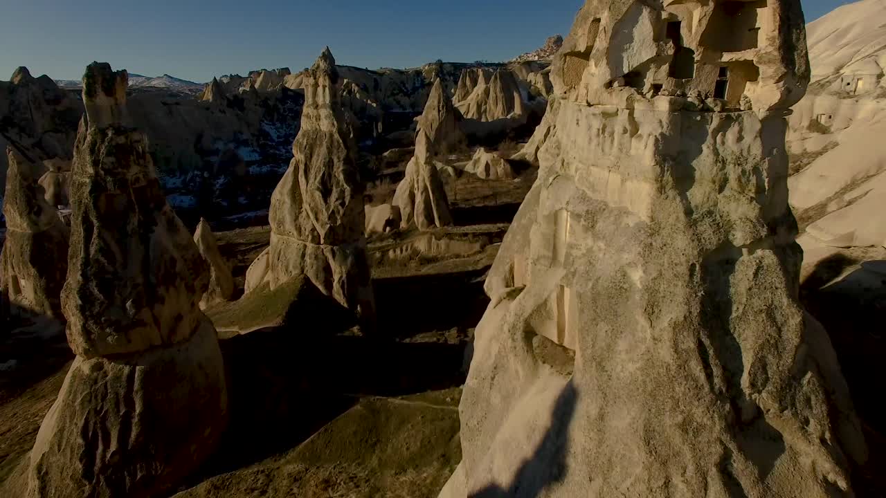 4K Drone Cappadocia Anatolia Turkey Epic Mountains