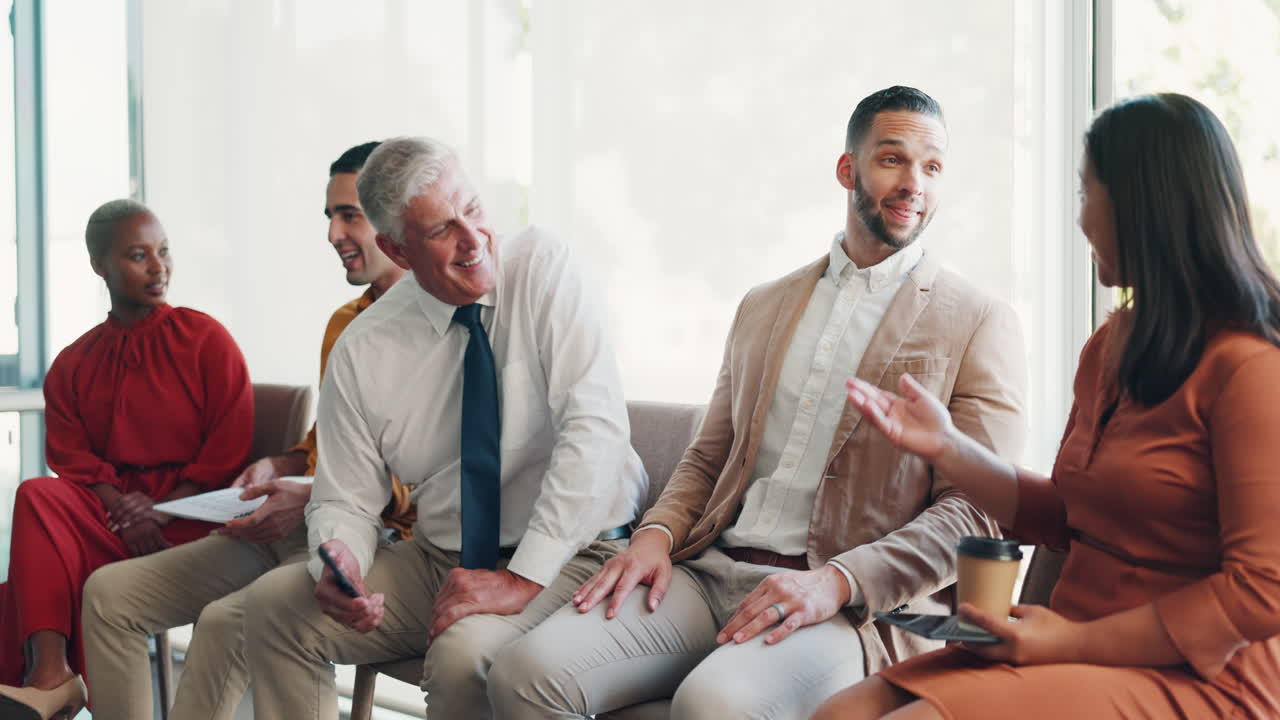 사업가들, 인터뷰 라인