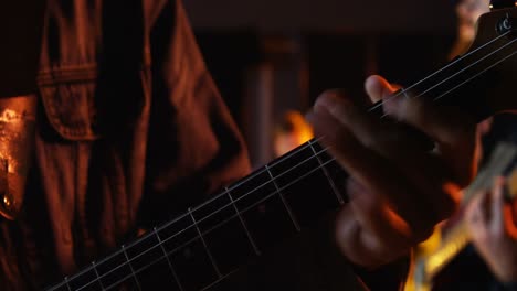 band performing in studio