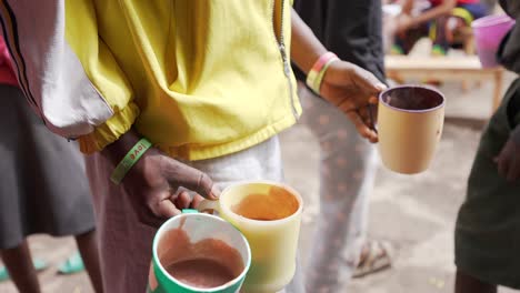 Frühstücksbrei-In-Der-School-Of-Africa