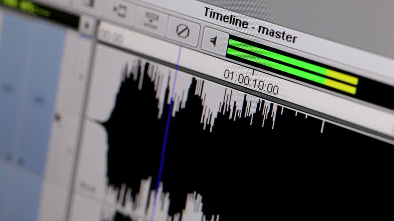 음악 트랙의 시작