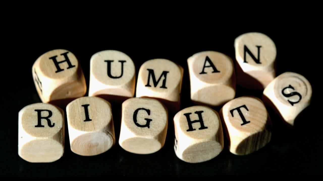 Human rights dice coming together
