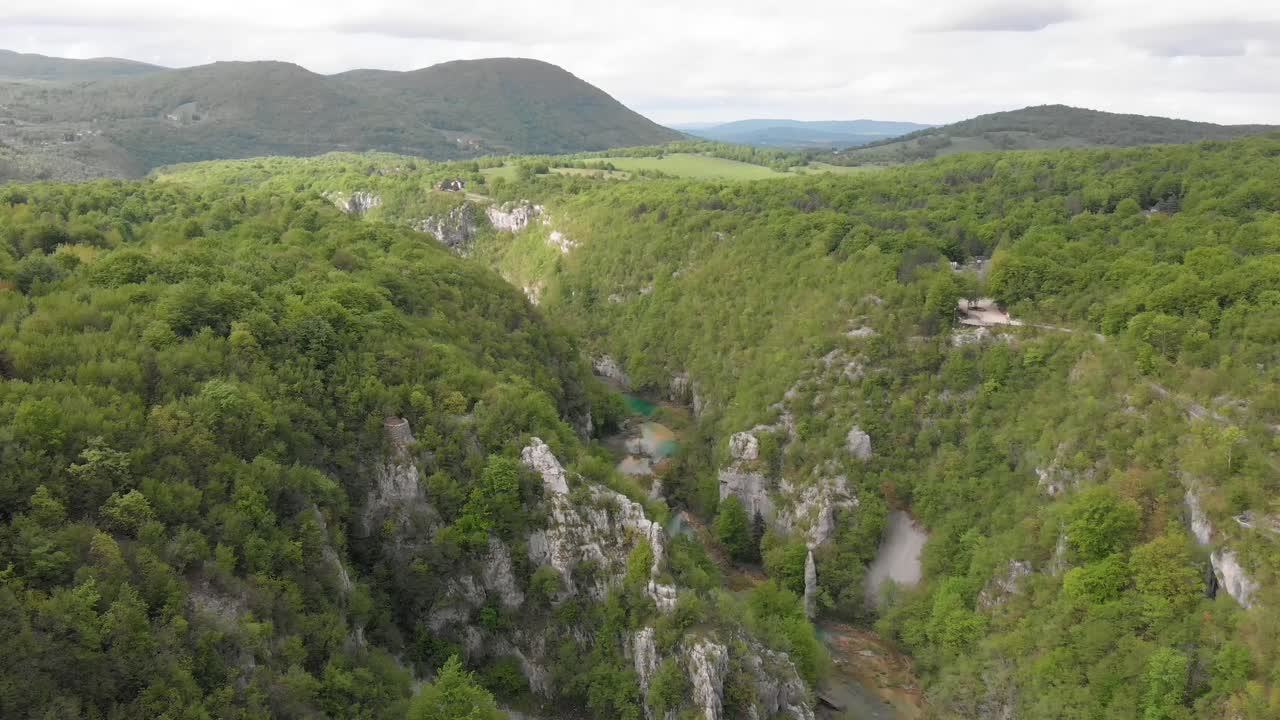 полет над красивейшим каньоном национального парка плитвицкие озера