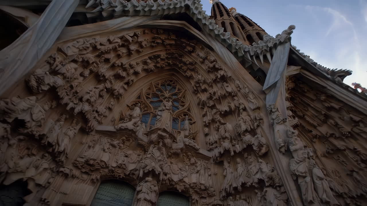 Sagrada Familia Facade Detail