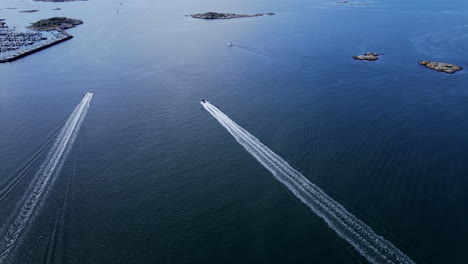 perfect sailing adventure over the blue waves of långedrag, gothenburg, sweden