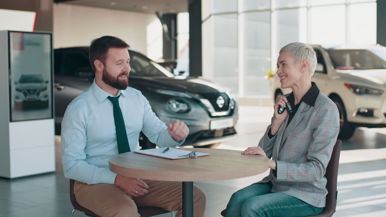 reunión de ventas de concesionarios de automóviles