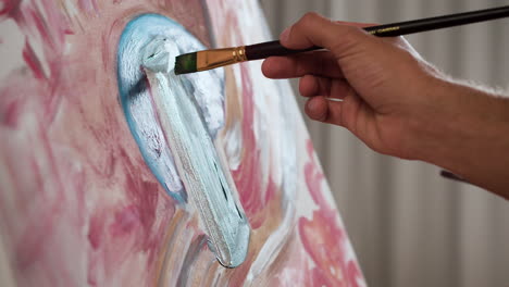 people creating a painting