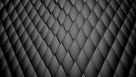 rhombuses formed a wave
