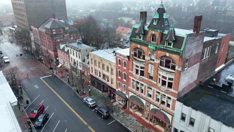 historic bethlehem hotel and business shop buildings