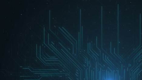 abstract ai innovation background polygonal microchip ai chip technology electronic circuit board