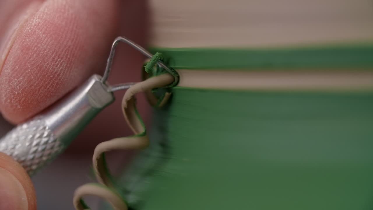 Sculpting with a Pottery Tool