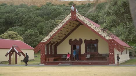 Traditionelles-Marae-Haus