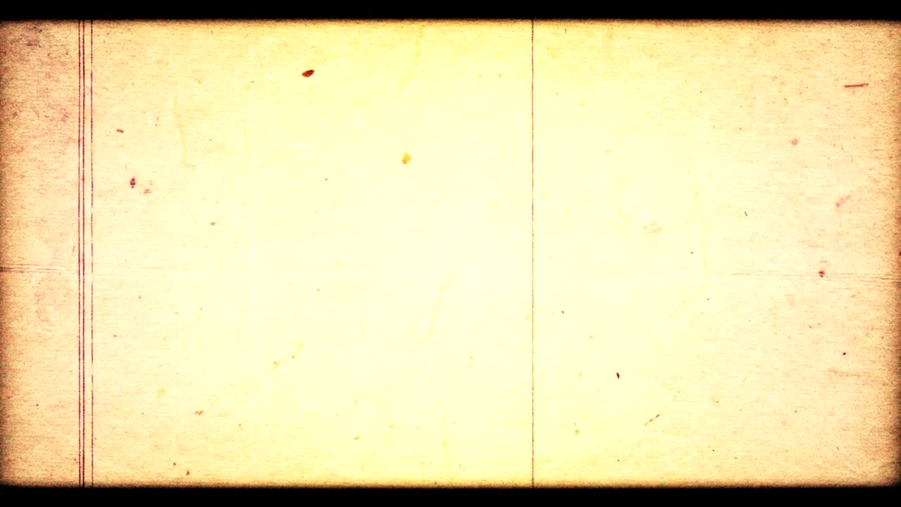 4K Warm Old Film Look - Old film look effect with a lot of dirt, light leaks, grainy texture, film flash, film burns, vintage white background realistic flickering