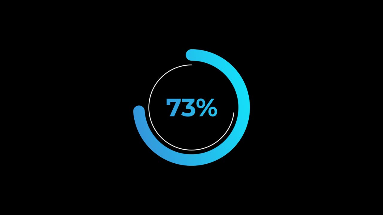 Circle percentage diagrams Science Futuristic Loading Circle Ring.