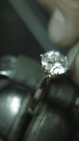 jewelry making setting a stone
