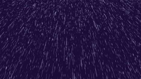 falling rain animation over dark purple background