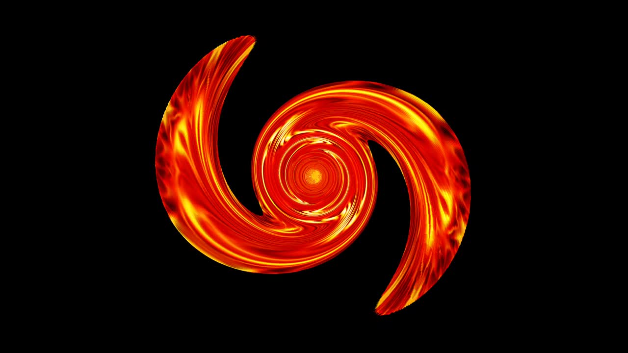 빛나는 밝은 선은 검은 바탕에 파동 움직임을 설정, 다채로운