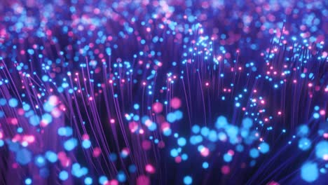 abstract fiber optics