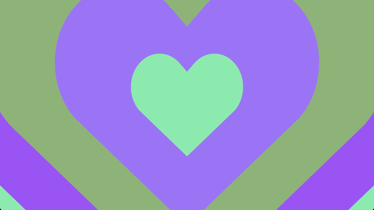 발렌타인 데이: 사랑의 루프 (valentine's day: moving heart motion background ending scene) - 발렌타인의 날, 기념일, 어머니의 날을 위한 4k 원활한 루프 애니메이션 배경