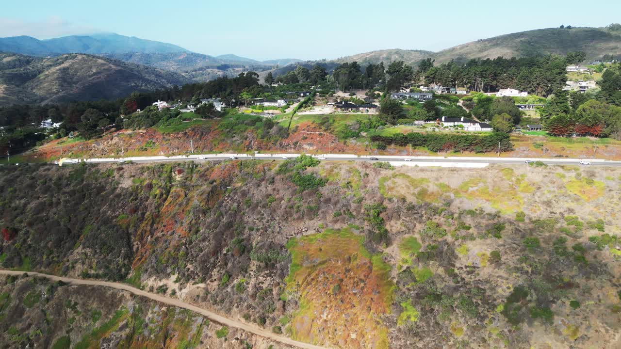 해변 위 비행, 발파라이소 지역, 칠레