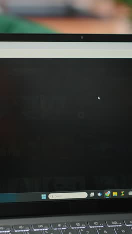 vertical video bucharest, romania - july 30th 2024 - ceo browsing netflix streaming platform