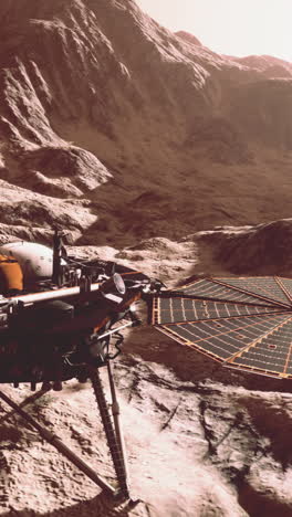 mars rover on the red planet