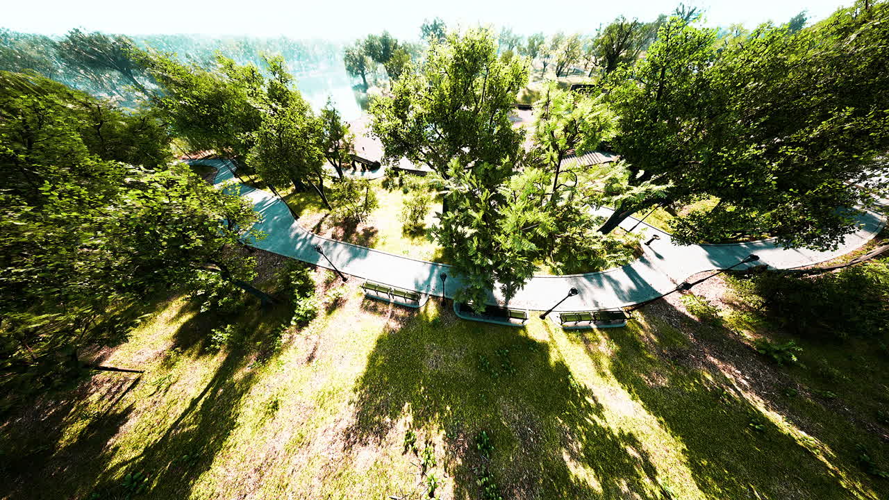 여름 날 의 센트럴 시티 파크