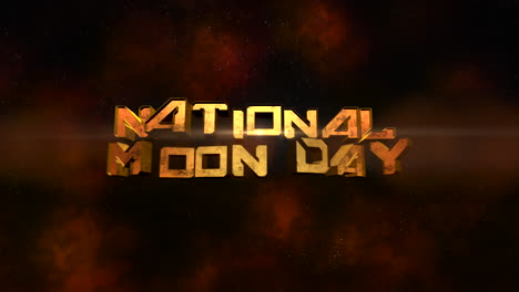 National-Moon-Day-with-stars-and-red-clouds-in-dark-galaxy