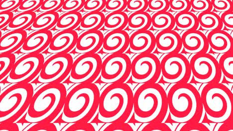 graphic video pattern with geometric figures that tilts up and moves.