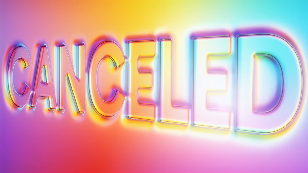 Video verticale: testo 3D ANNULLATO scintillante, illuminazione e parallasse che rivelano neon per il marketing.