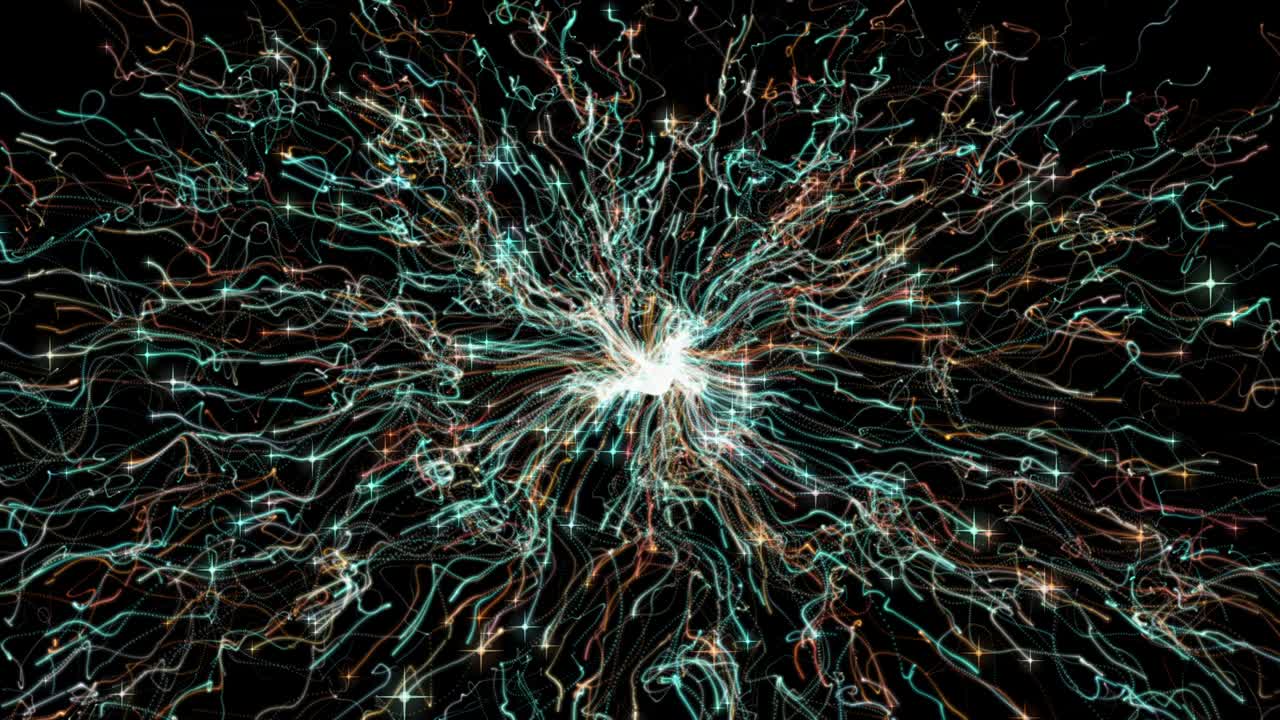 belleza loopable, abstracta disparó el poder mágico