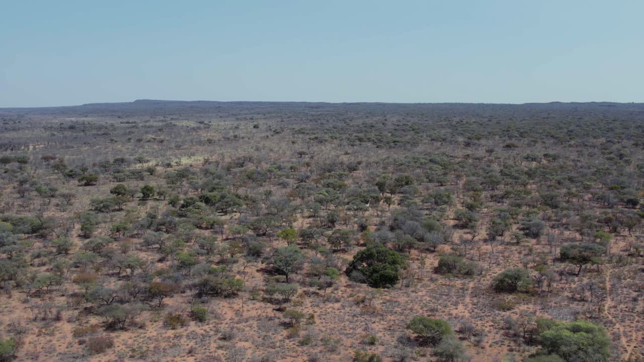 parque nacional de la meseta de waterberg en namibia, áfrica