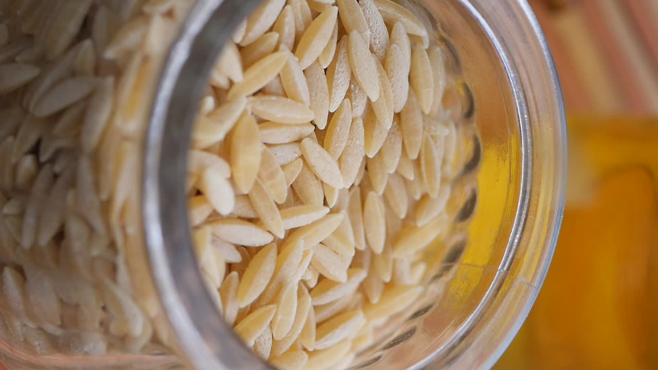 Orzo Pasta in a Jar