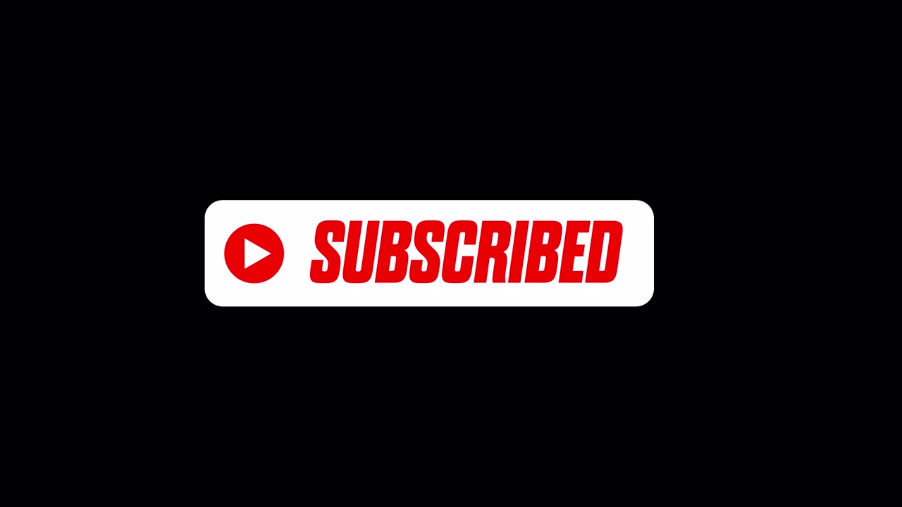 Animated YouTube Subscribe Button with Mouse Click and Subscribed Text