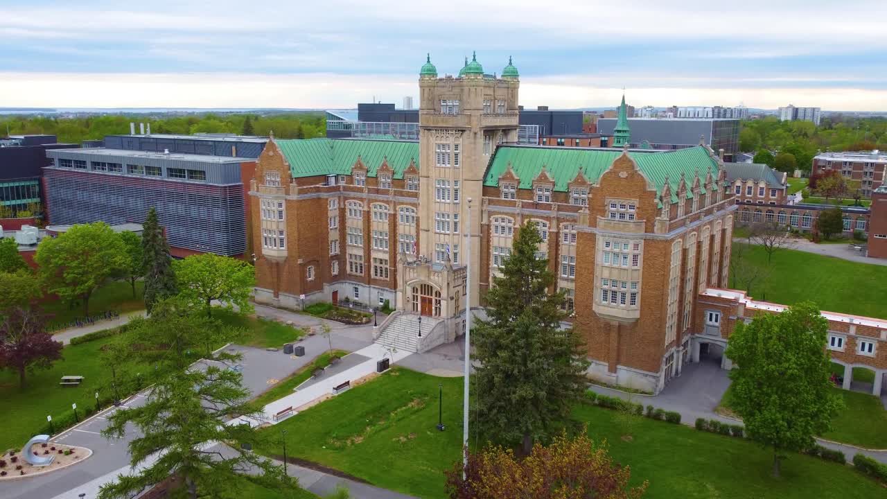 View of Concordia University Loyola campus, Montreal Quebec, Canada
