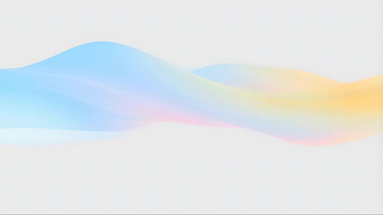 Minimal Abstract Wave Motion Background 4K