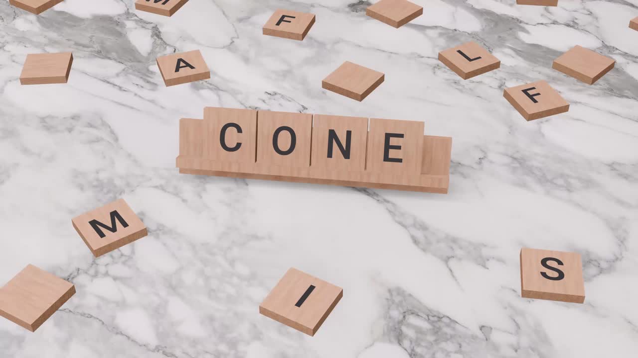 la palabra cono en el scrabble