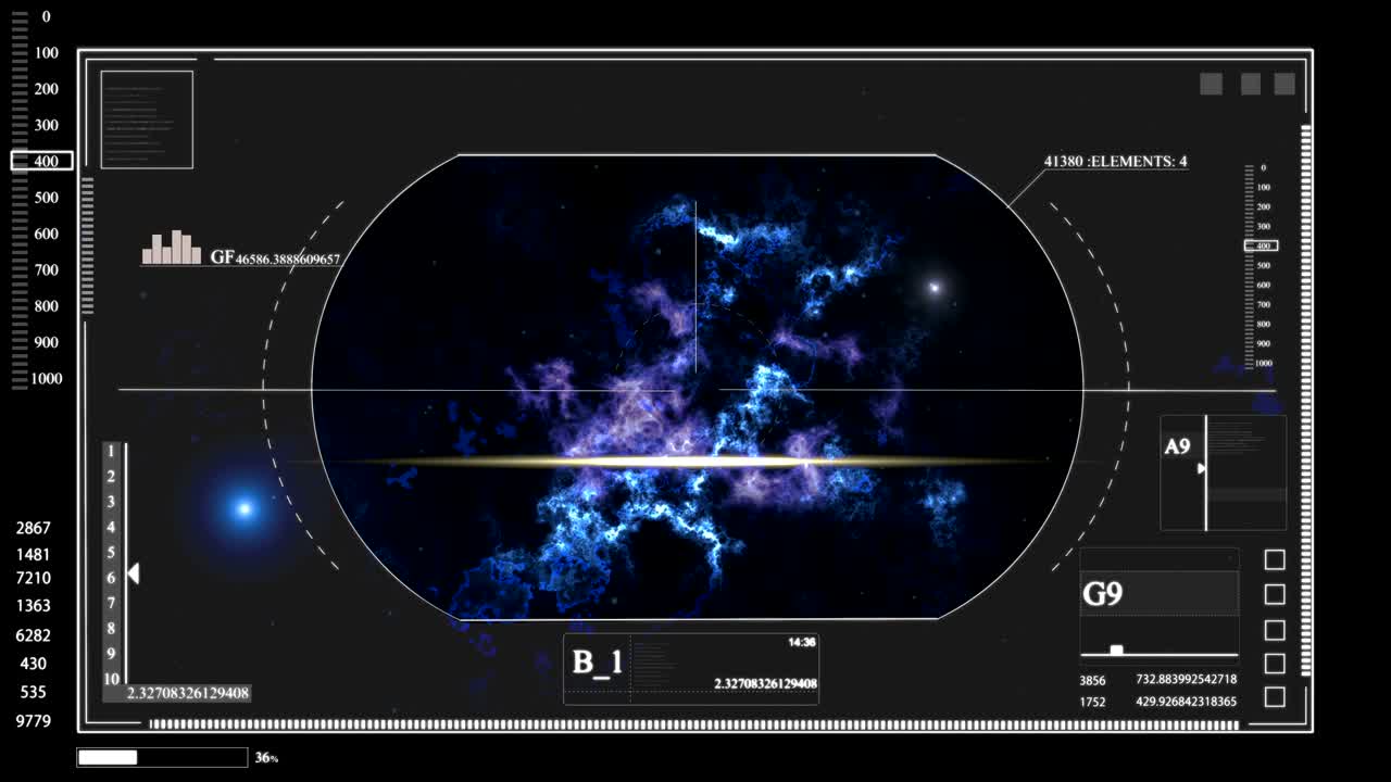 우주, 행성, 다이어그램, 홀로그램, 그래픽에 대한 디지털 정보