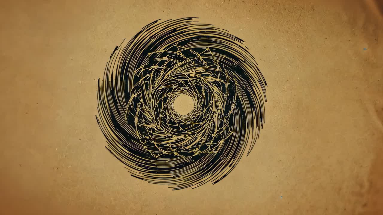 абстрактный спиральный дизайн