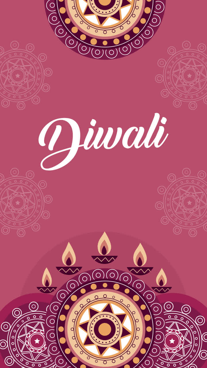 Diwali Festival Greeting Card